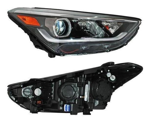 Foto 2 pulgar | Faro Derecha Hyundai Santa Fe  2017 2018