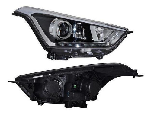 Faro Derecha Hyundai Creta  2017 2018 2019