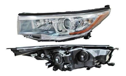 Faro Izquierda Toyota Highlander  2014 2015 2016