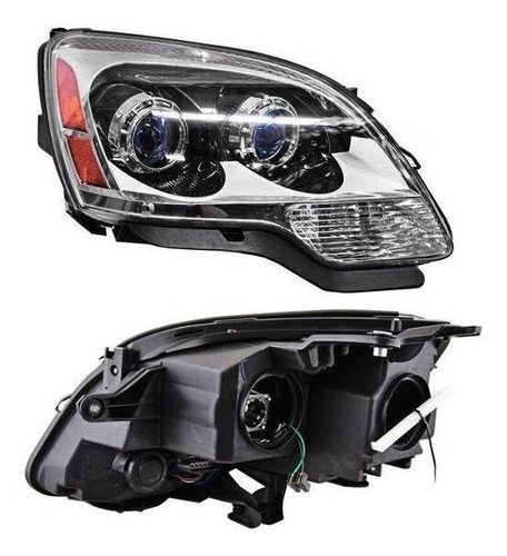 Faro Derecha Gmc Acadia  2007 2008 2009 2010 2011 2012