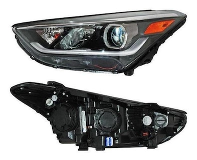 Foto 1 | Faro Izquierda Hyundai Santa Fe 2017 2018
