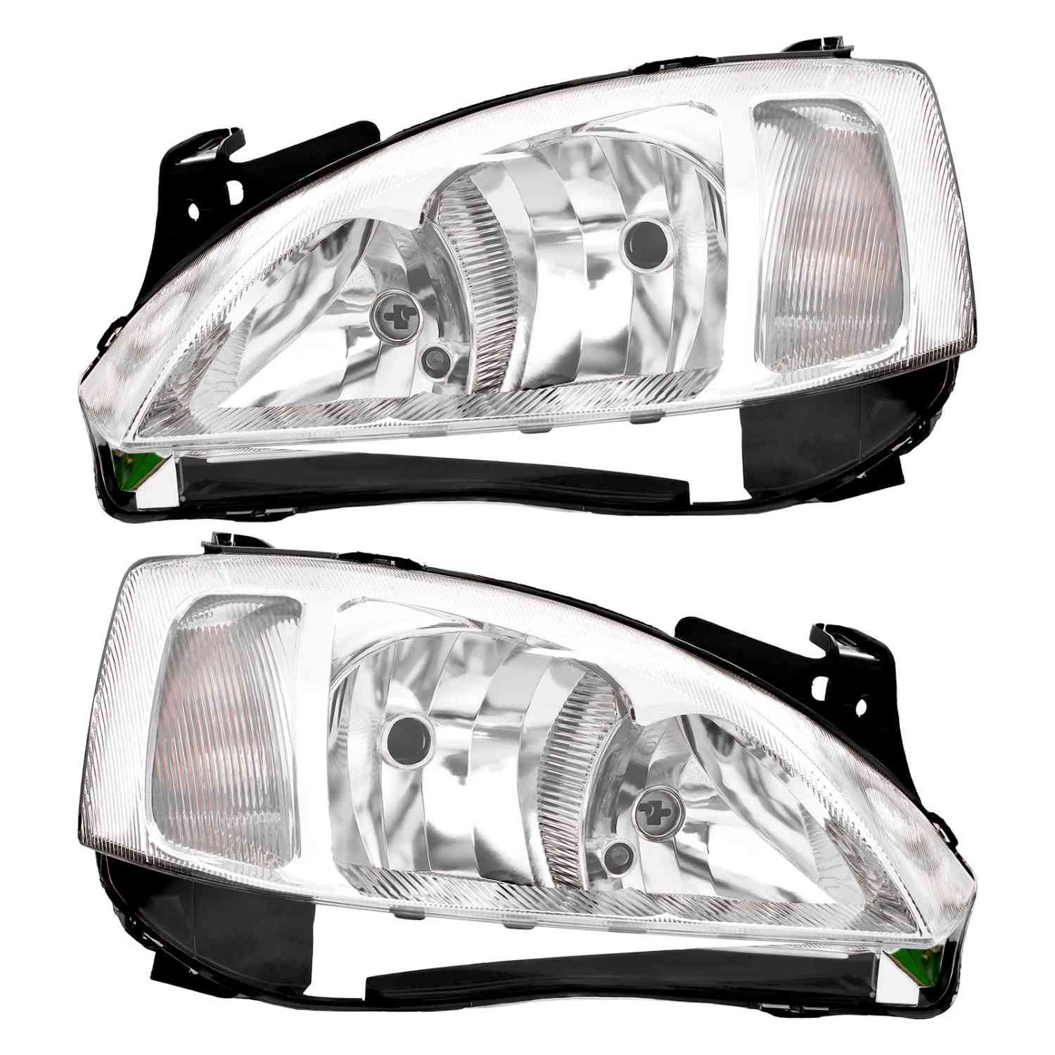 Par de Faros Gutstark para Corsa Chev Universal 2003 2004 2005 2006 2007 2008