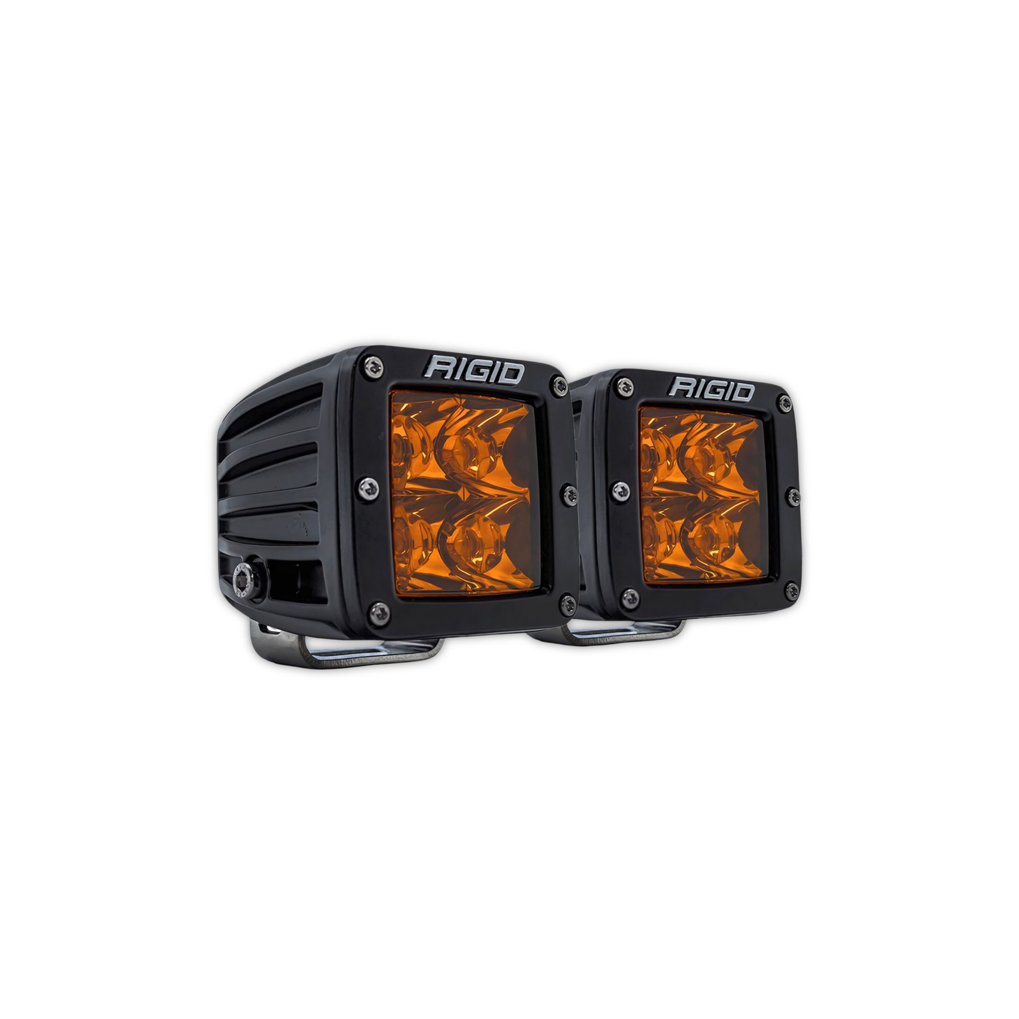 Foto 5 pulgar | Par Faros Rigid D-series Spot Ambar Pro Utv Jeep 4x4 Offroad