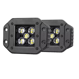 Foto 1 | 1 Par Faros Auxiliares Led Empotrable Luz Blanca Eo Safe Imports Esi-18079 Negro