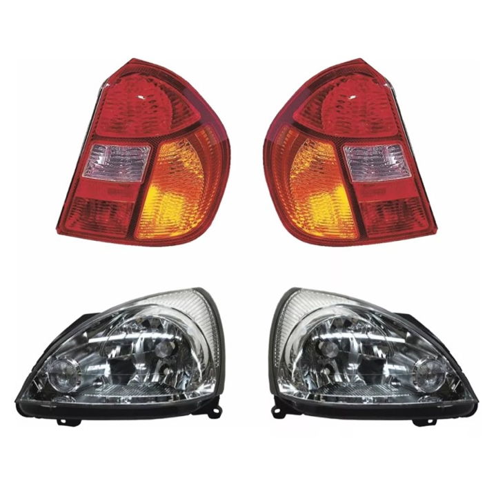 Faros Platina Con Calaveras Ambar 02 03 04 05 06