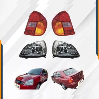 Foto 2 | Faros Platina Con Calaveras Ambar 02 03 04 05 06