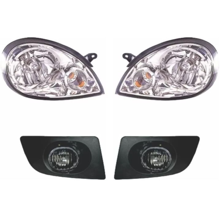 Foto 2 pulgar | Kit Faros Y Neblineros Chevy C2 2004-2008