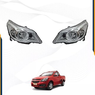 Foto 2 | Kit Chevrolet Tornado 11 Al 18 Faros Cromo