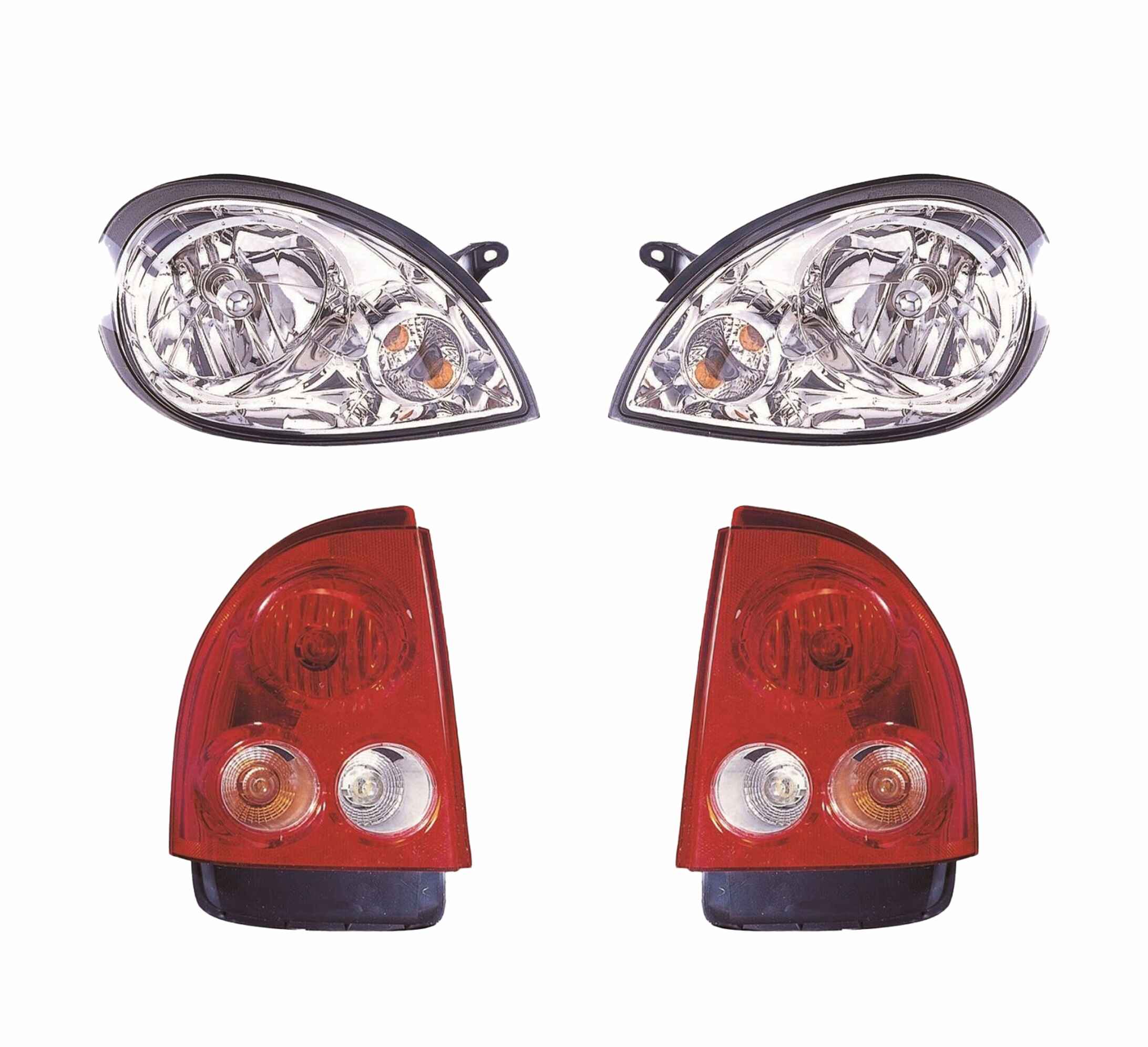 Faros Chevy C2 Monza 04 05 06 07 08 Con Calaveras