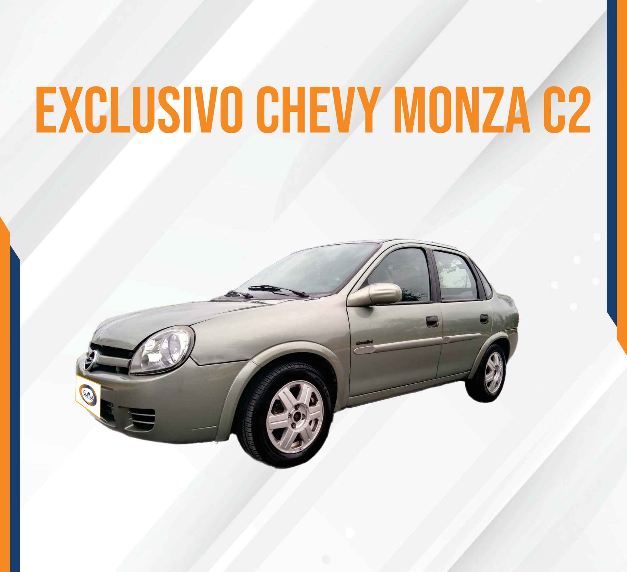 Foto 4 pulgar | Faros Chevy C2 Monza 04 05 06 07 08 Con Calaveras