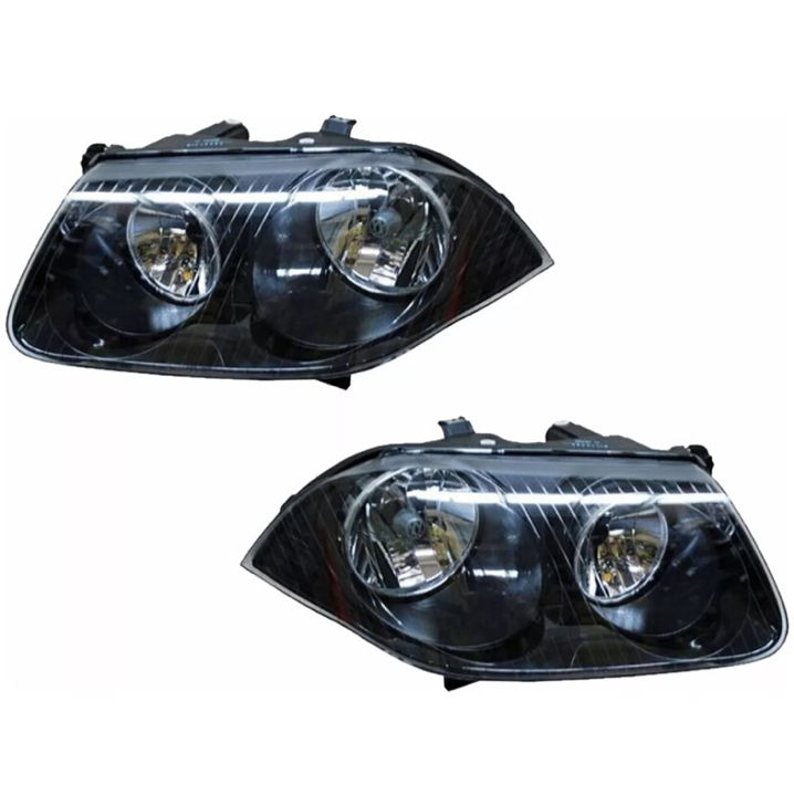 Faros Jetta Clasico Negros 08 09 10 11 12 13 14 15