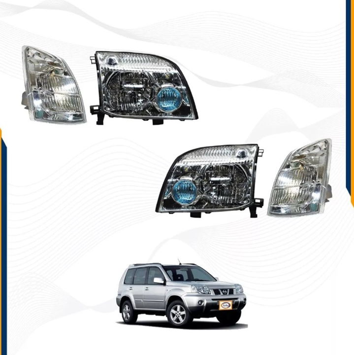 Foto 2 | Kit Nissan X-trail 02 03 04 05 06 07 Faros Y Cuartos