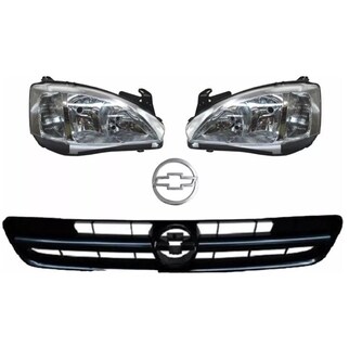 Foto 1 | Faros Corsa 03 04 05 06 07 08 09 Parrilla Con Emblema
