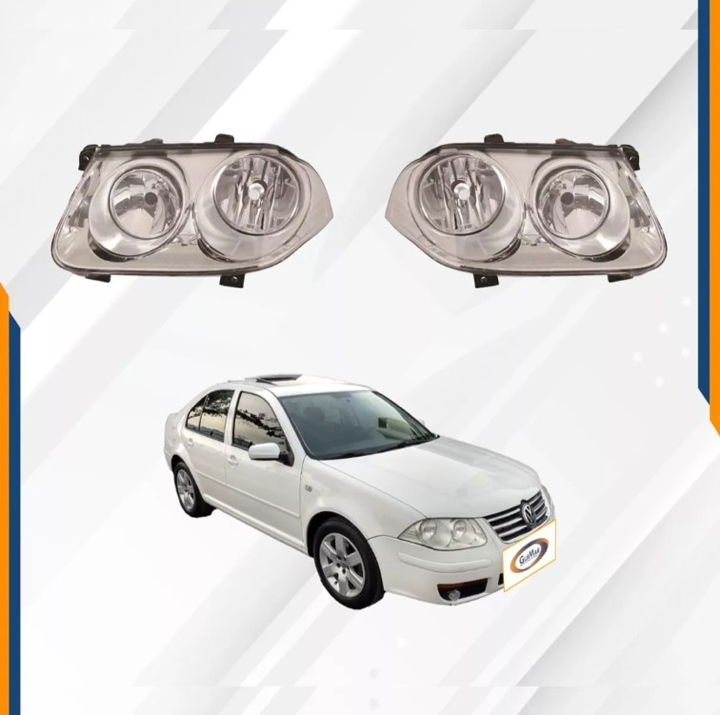 Foto 3 pulgar | Faros Jetta Clasico Cromados 08 09 10 11 12 13 14 15
