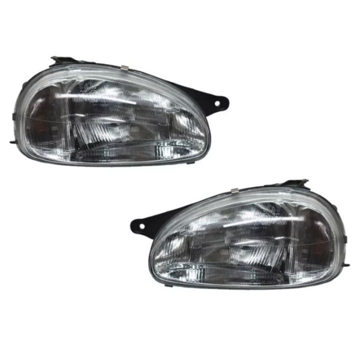 Faros Chevy Rayados Vidrio 94 95 96 97 98 99 00 01 02 03 Par
