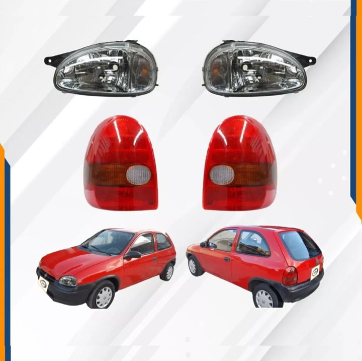 Foto 3 pulgar | Faros Chevy Lisos 96 97 98 99 00 01 02 03 Con Calaveras Lisa