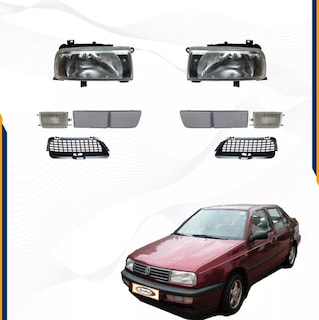 Foto 2 | Kit Jetta A3 Faros cuartos Y Rejillas