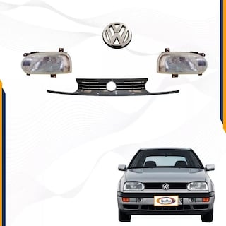 Foto 2 | Kit Golf A3 Parrilla Faros Y Emblema