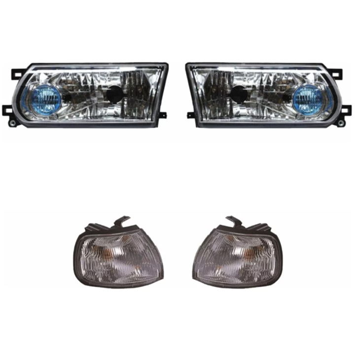 Faros Bola Azul Tsuru 3 00-15 Con Cuartos