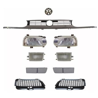 Foto 1 | Faros Golf A3 93-98 Con Parrilla Cuartos Emblema Y Rejillas