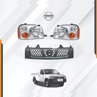 Foto 2 | Faros D22-np300 09 - 15 Con Parrilla Y Emblema