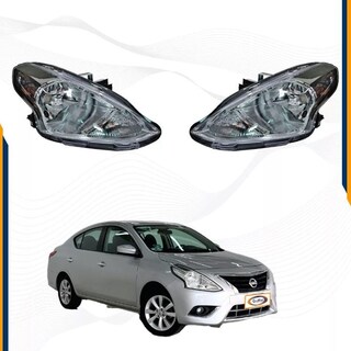 Foto 2 | Faros Versa 2015 al 2019 2 Piezas