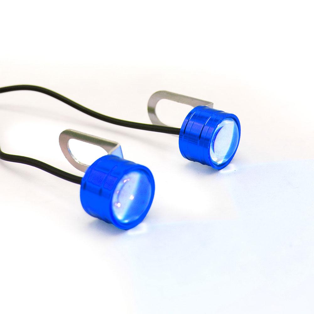 Foto 1 | Faro Led Para Placa Blanco Doble Salida De Luz Para Motocicleta