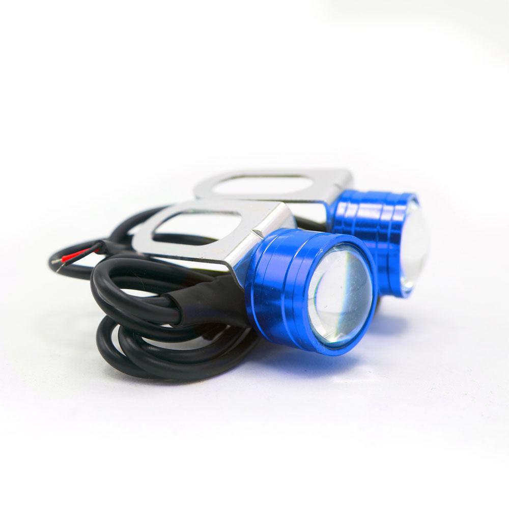 Foto 4 pulgar | Faro Led Para Placa Blanco Doble Salida De Luz Para Motocicleta