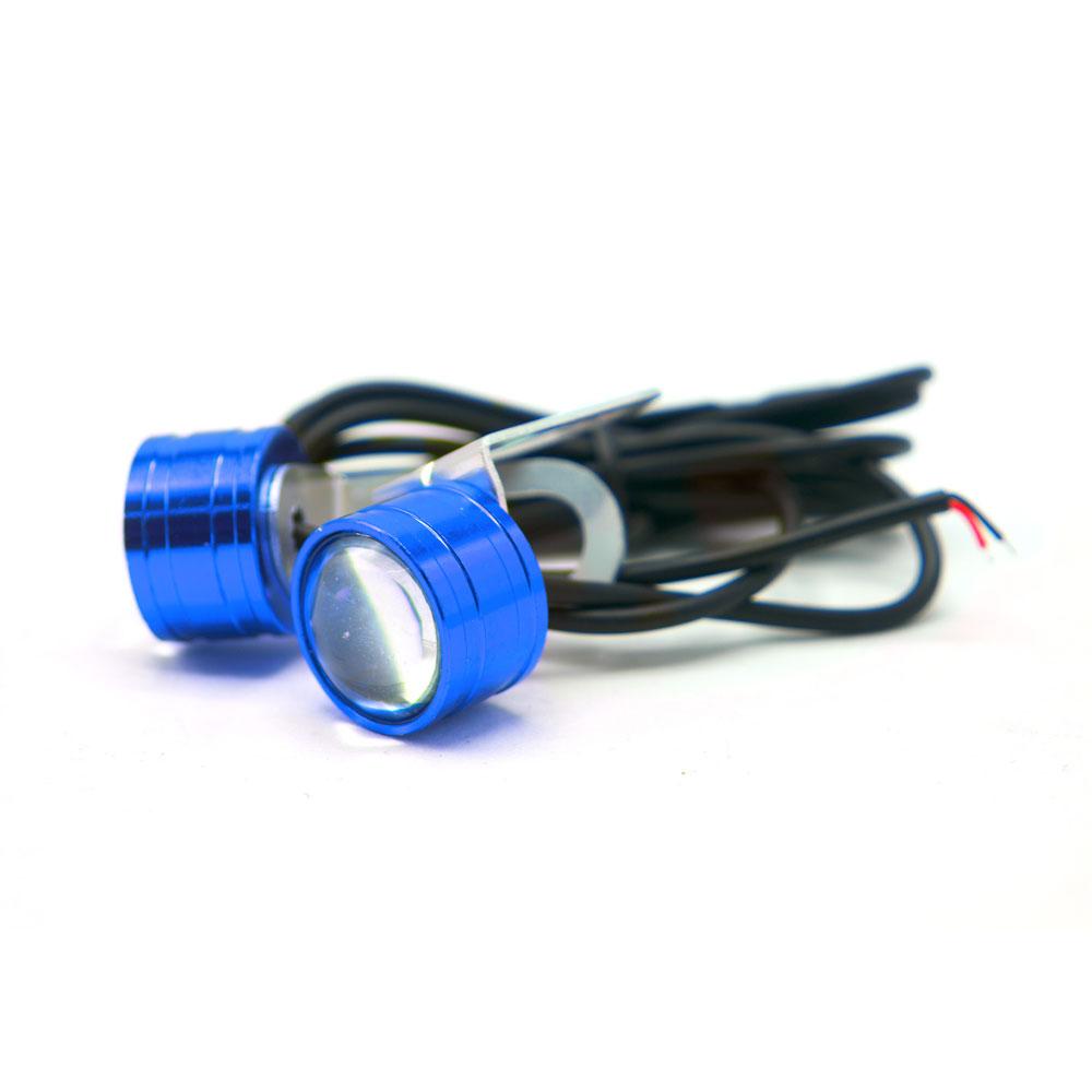 Foto 5 pulgar | Faro Led Para Placa Blanco Doble Salida De Luz Para Motocicleta