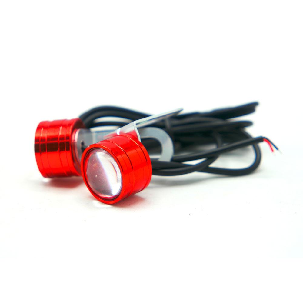 Foto 5 pulgar | Faro Led Para Placa Blanco Doble Salida De Luz Para Motocicleta
