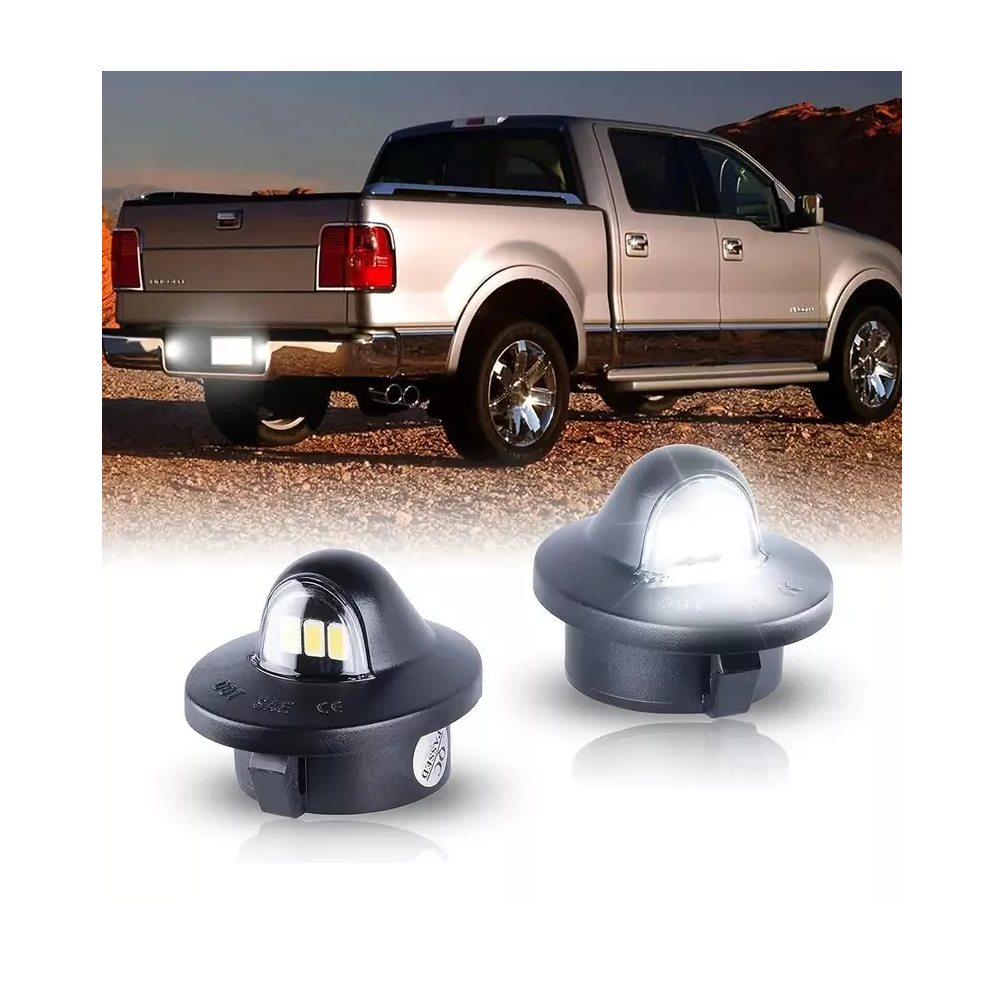 Foto 3 pulgar | Luces De Matrícula Led Para Ford F150-f350 1990-2014