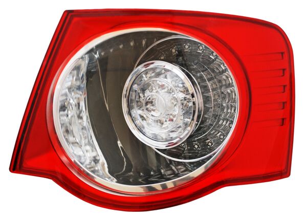 Foto 2 pulgar | Calavera Bora 2005-2010 Exterior Rojo/Cristal Leds Ecocn T153 Copiloto 28204