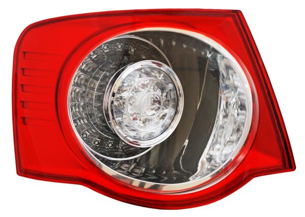 Foto 2 pulgar | Calavera Bora 2005-2010 Exterior Rojo/cristal Leds Ecocn T153 Piloto 28204