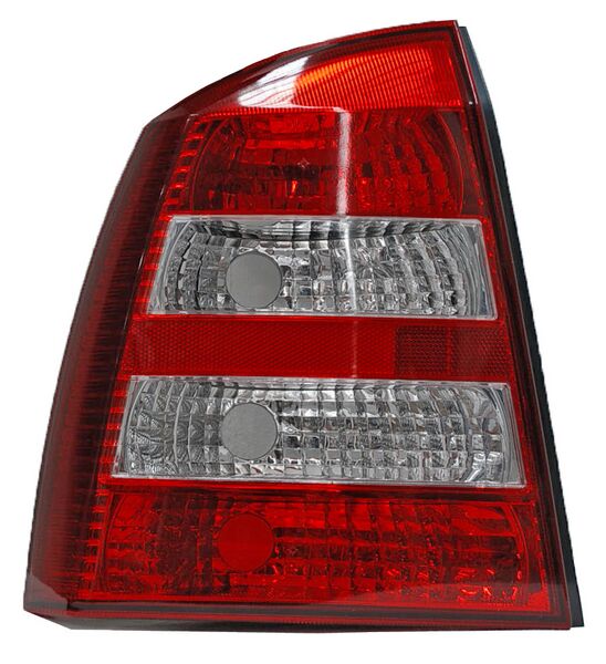 Calavera Automotriz Tyc Astra 2004-2006 4 Puertas Rojo/ Blanco Clara sin Arnés para Piloto