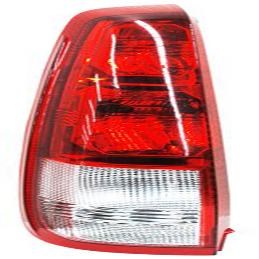 Calavera Automotriz Tyc Xtrail 2002-2007 Rojo/ Blanco con Arnés para Piloto