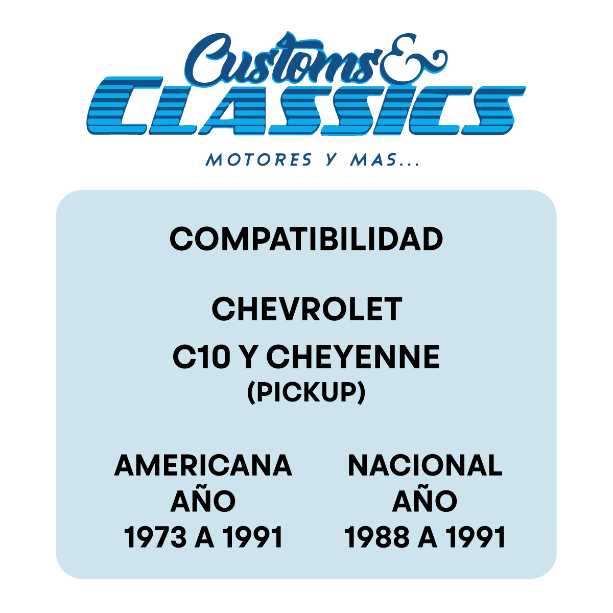 Foto 2 | Calaveras Compatibles Con Chevrolet C10 Cheyenne 1981 – 1991