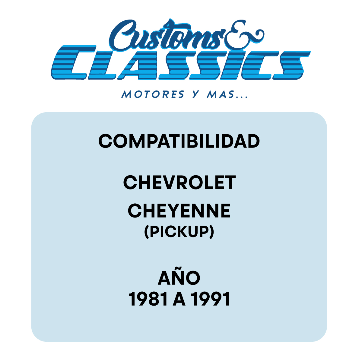 Foto 3 pulgar | Calaveras Y Cuartos Compatibles Chevrolet Cheyenne 81 – 91