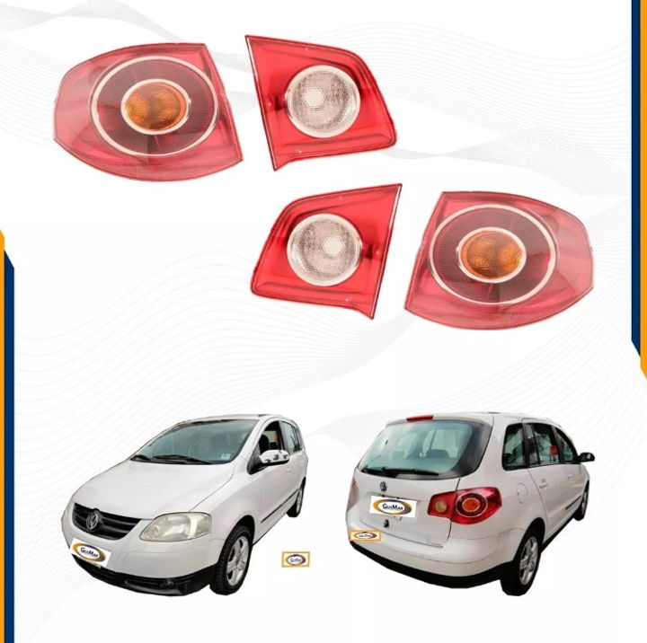 Foto 3 pulgar | Kit Calaveras Ext Y Int Vw Sport Van 07 08 09 10