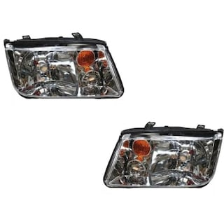 Foto 1 | Par Faros C/ Cuarto Ambar Jetta A4 2003 2004 2005 2006 2007