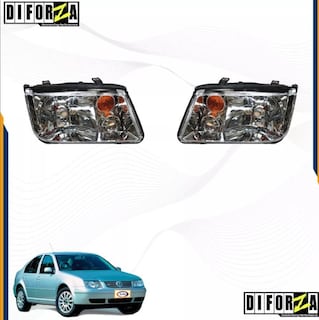 Foto 2 | Par Faros C/ Cuarto Ambar Jetta A4 2003 2004 2005 2006 2007