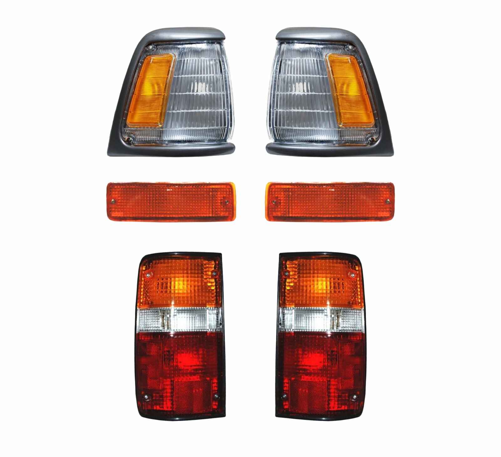 Foto 2 pulgar | Calavera Toyota Pick Up 89-95 Cuartos Gris  2wd