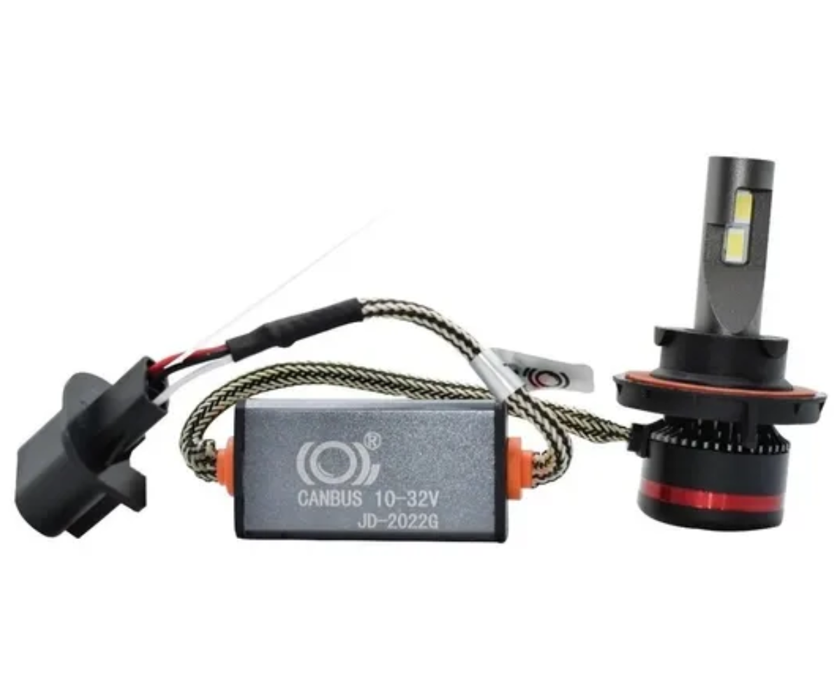 Foto 2 pulgar | Kit Foco Hid Led IOL CSP Entrada H13 Nitrogeno Con Canbus 200w Luz Blanca Alta Y Baja