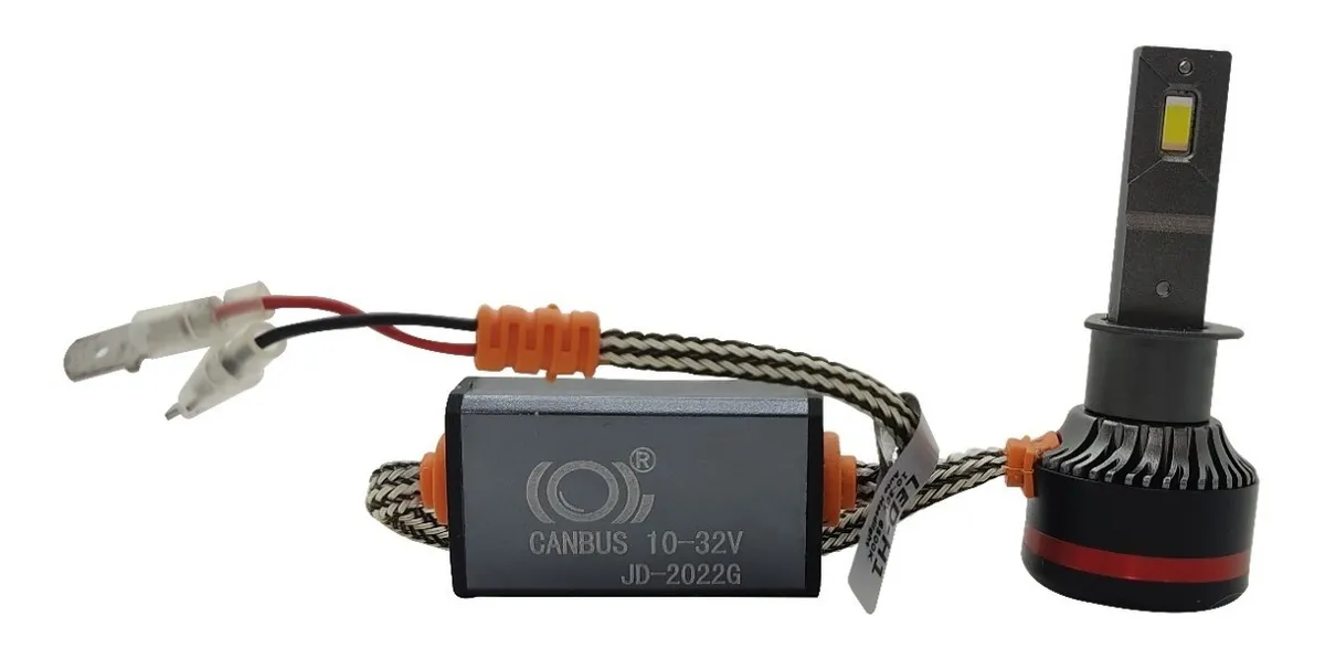 Foto 2 pulgar | Kit Foco Hid Led IOL CSP Entrada H1 Nitrogeno Con Canbus 200w Luz Blanca Fija