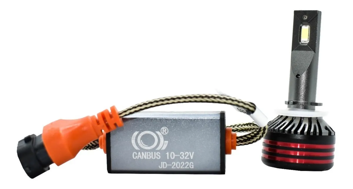 Foto 2 pulgar | Kit Foco Hid Led IOL CSP Entrada 880 Nitrogeno Con Canbus 200 W Luz Blanca Fija