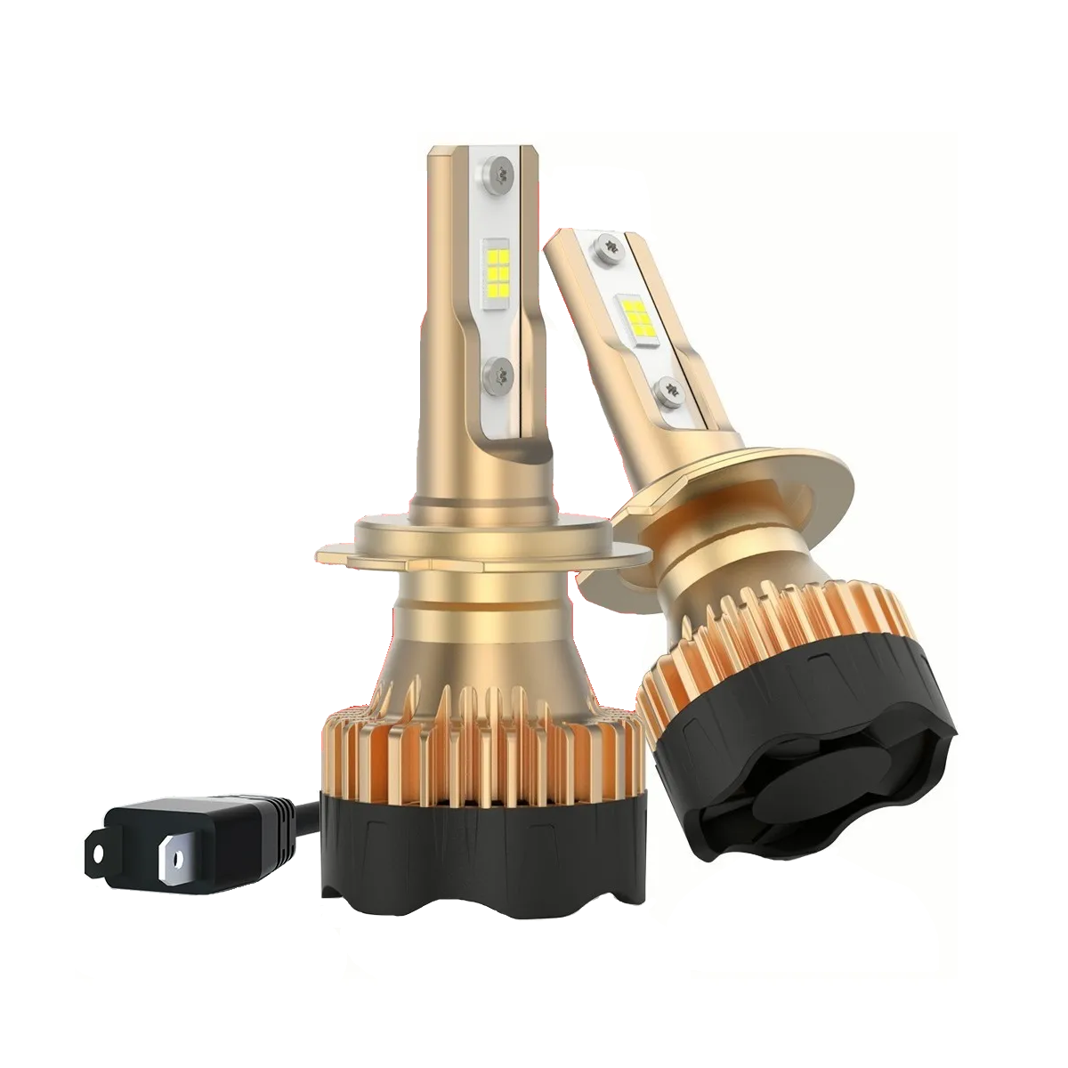 Kit Bombillas de Luz Alta o Baja Conector H7 Eo Safe Imports ESI-2797 color Dorado