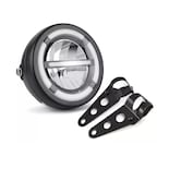Faro Led para Motocicleta 6.5 Pulgadas Honda/Yamaha/Suzu Eo Safe Imports Esi-9422 Negro