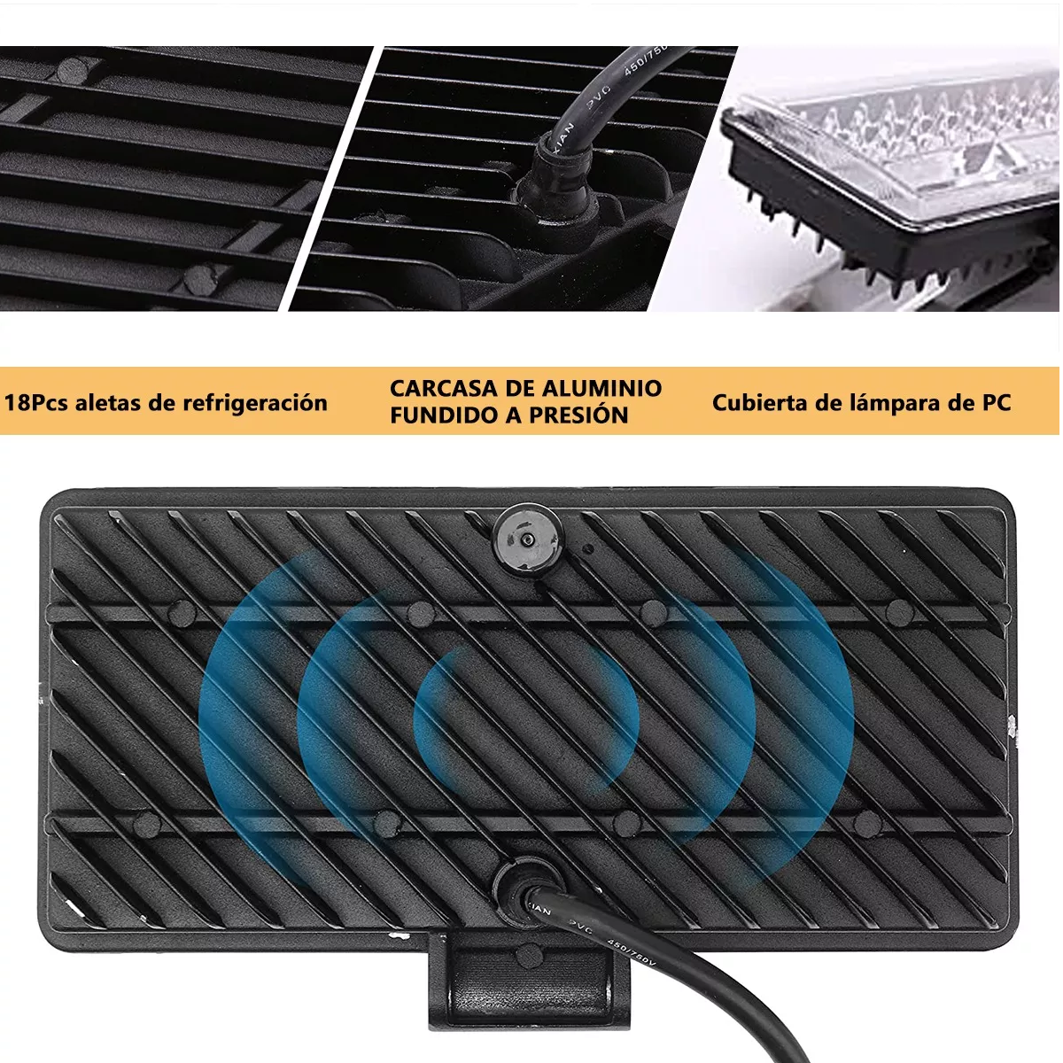 Foto 4 pulgar | Faros Led Eo Safe Imports Esi11096 250 W 2 Piezas