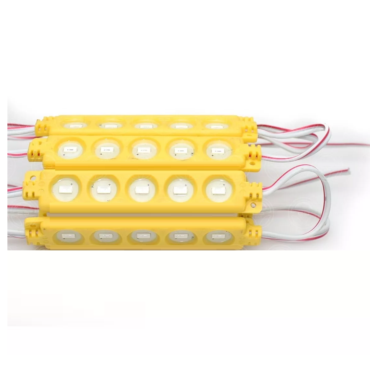 Foto 4 pulgar | Kit 10 Módulos 5 Led  Híper Led  Contra Agua  Eo Safe Imports Esi-11248 Amarillo