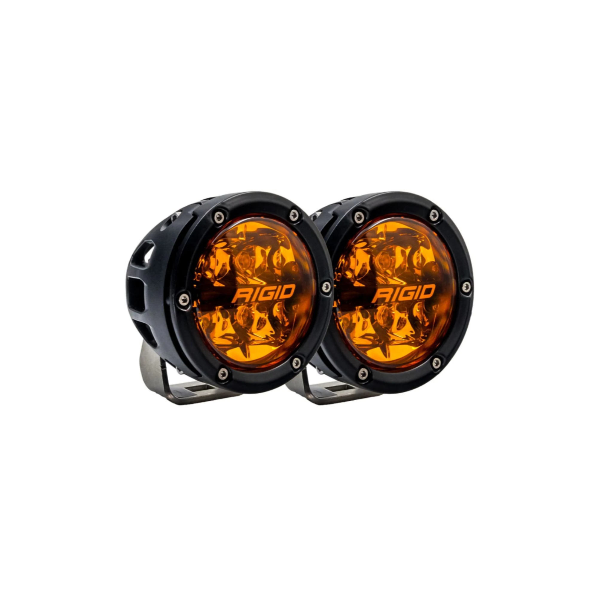 Foto 3 pulgar | Faros Led Ambar Rigid 4 Pulgadas Pro Edition Jeep Rzr X3