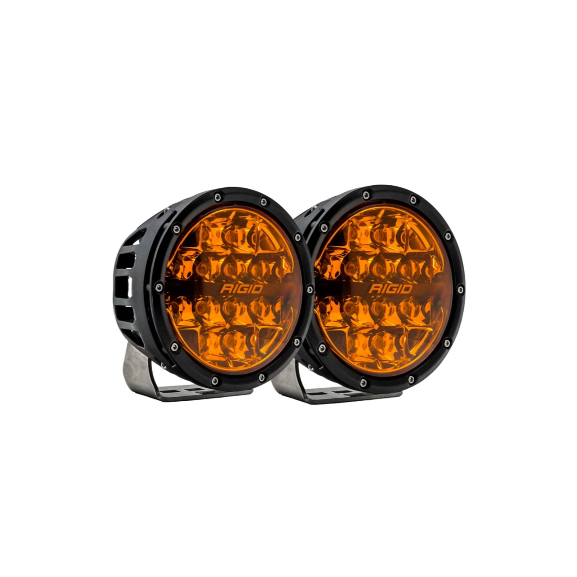 Faros Rigid Industries 360-series De 6 Pulg Lente Ámbar Pro